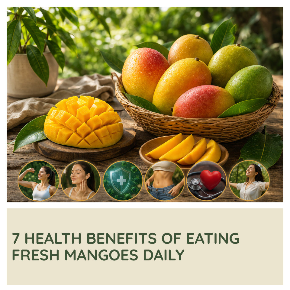 fresh mangoes