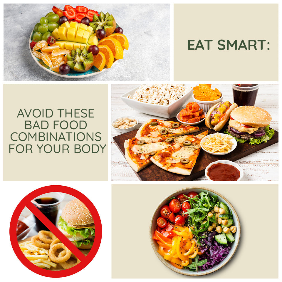 Avoid bad food combinations - The Nuva