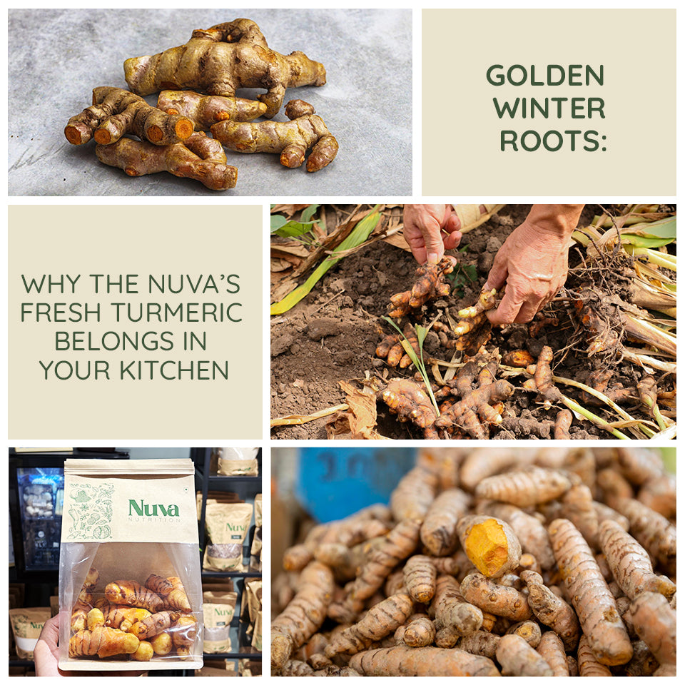 Fresh turmeric the nuva