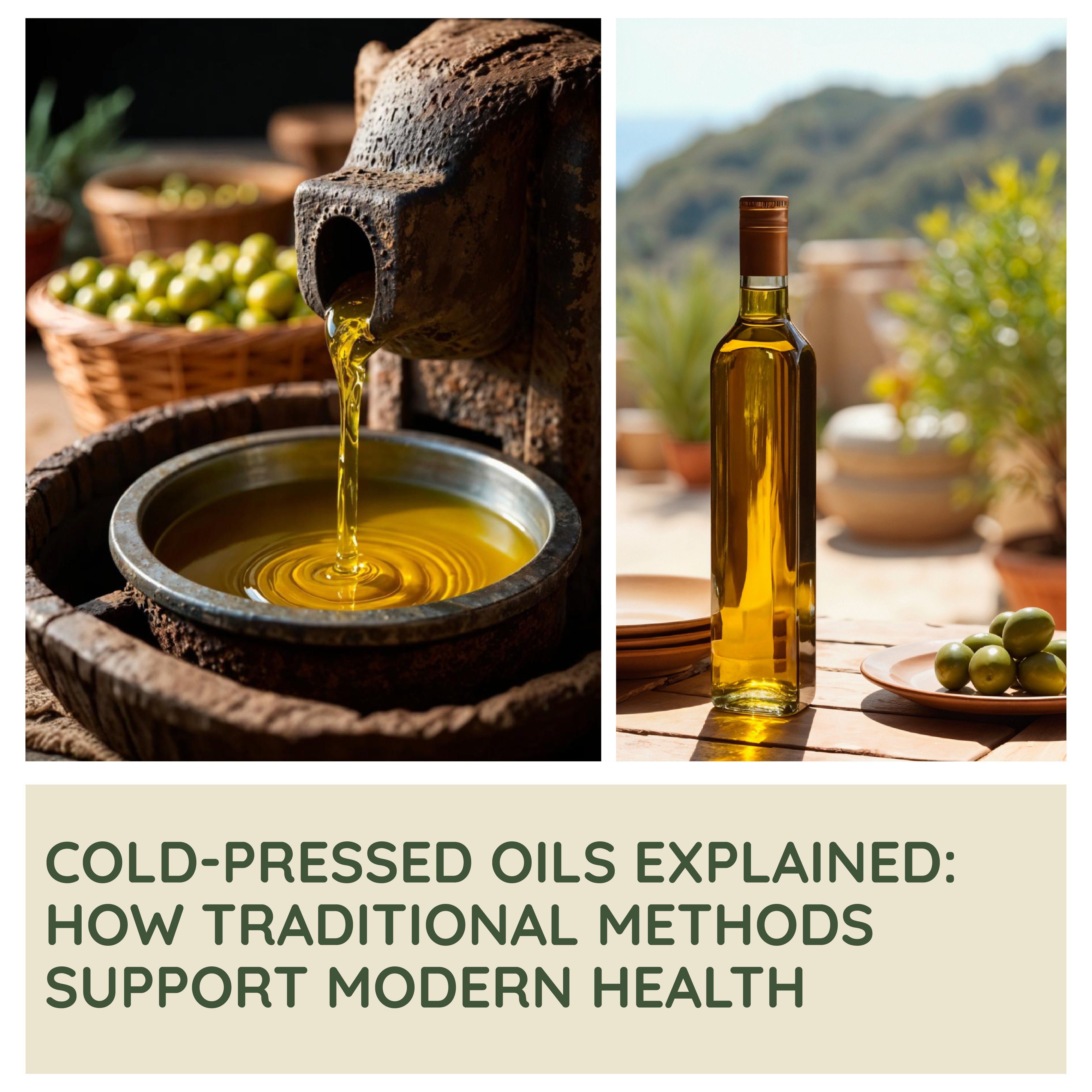 Cold Pressed Oils Explained: Traditional Extraction for Modern Health ...